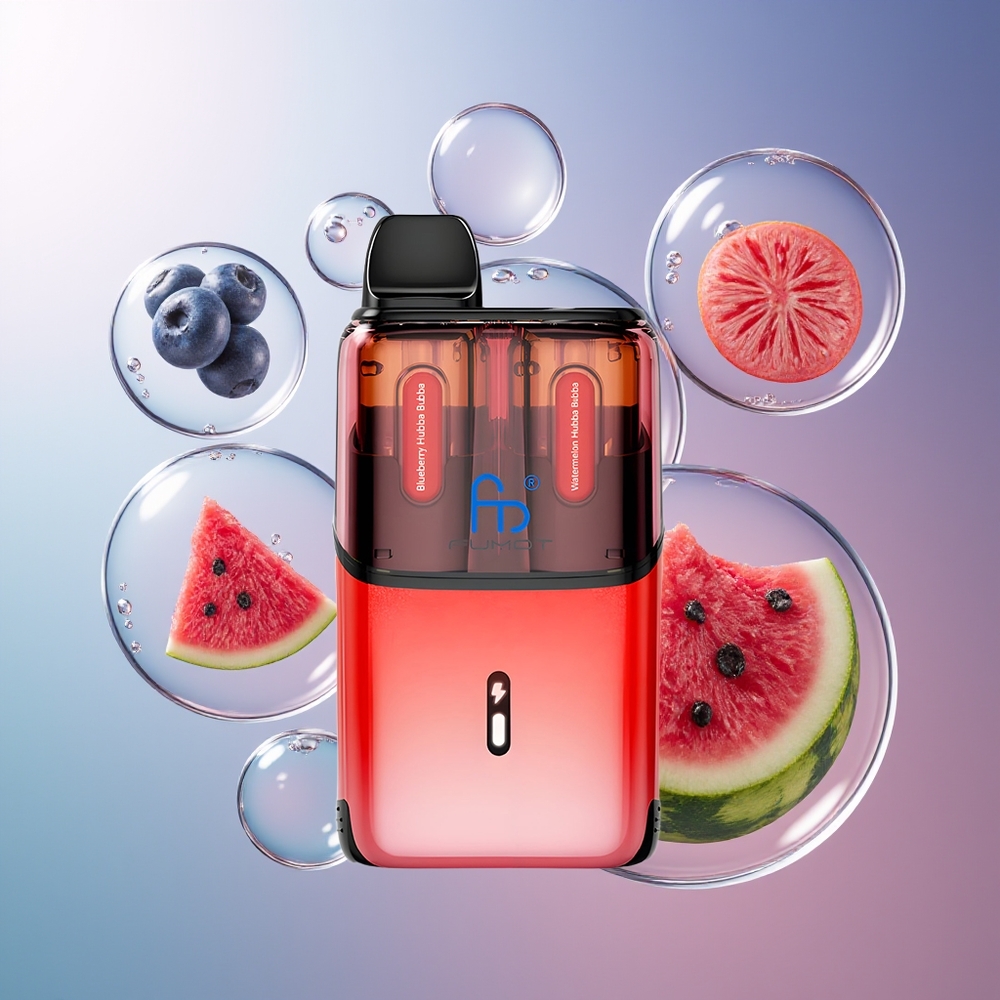 Fumot Ultra T32000 24ml Miętowa Hubba Bubba - Arbuzowa Hubba Bubba