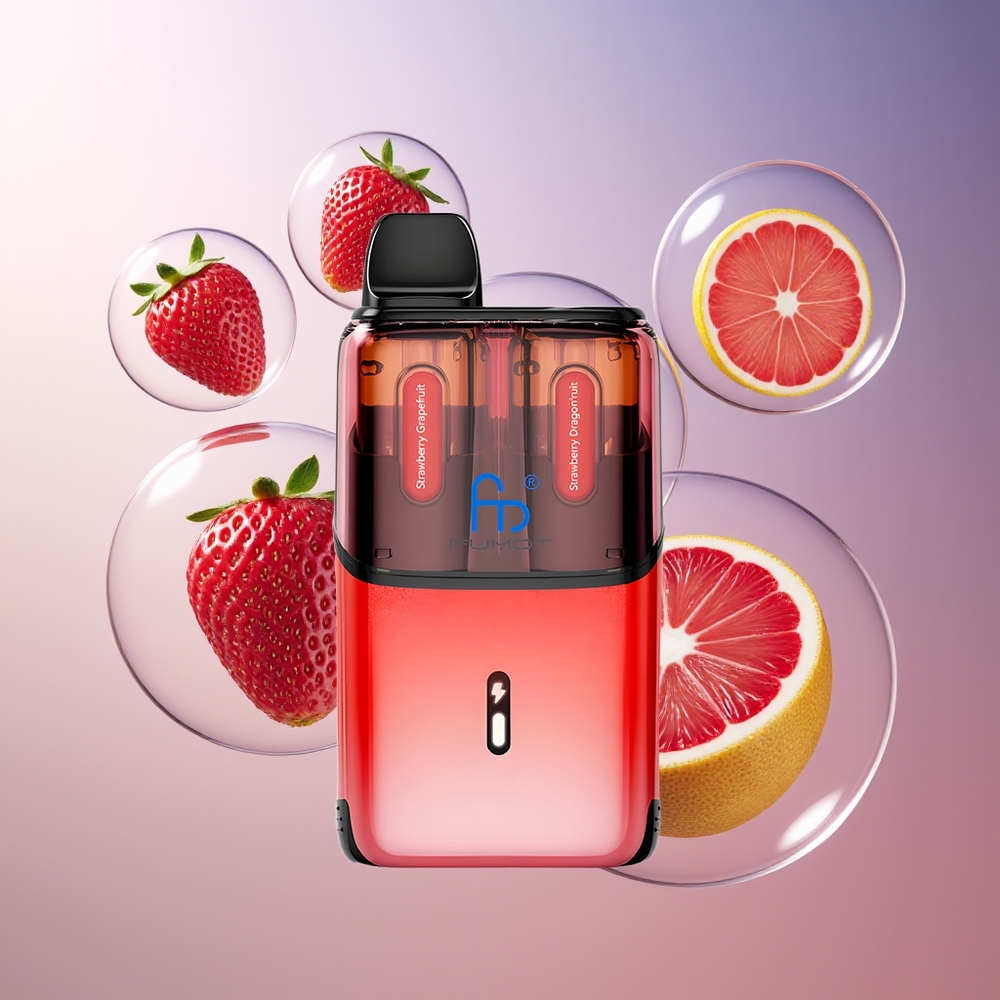 Fumot Ultra T32000 800mAh Truskawka Grejpfrut - Truskawka Smoczy Owoc