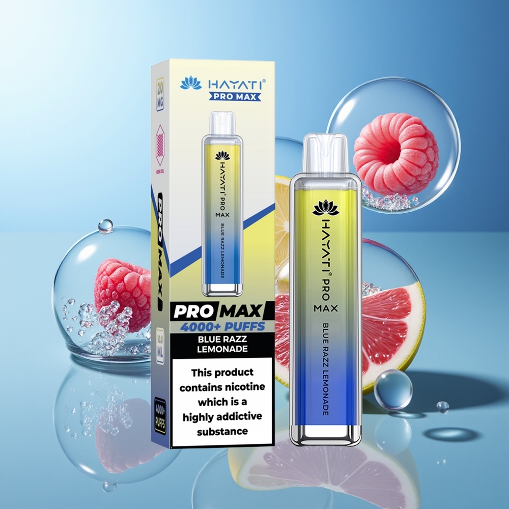 Hayati Pro Max 4000 Puffs Ładowana Mleczno-Cytrynowa