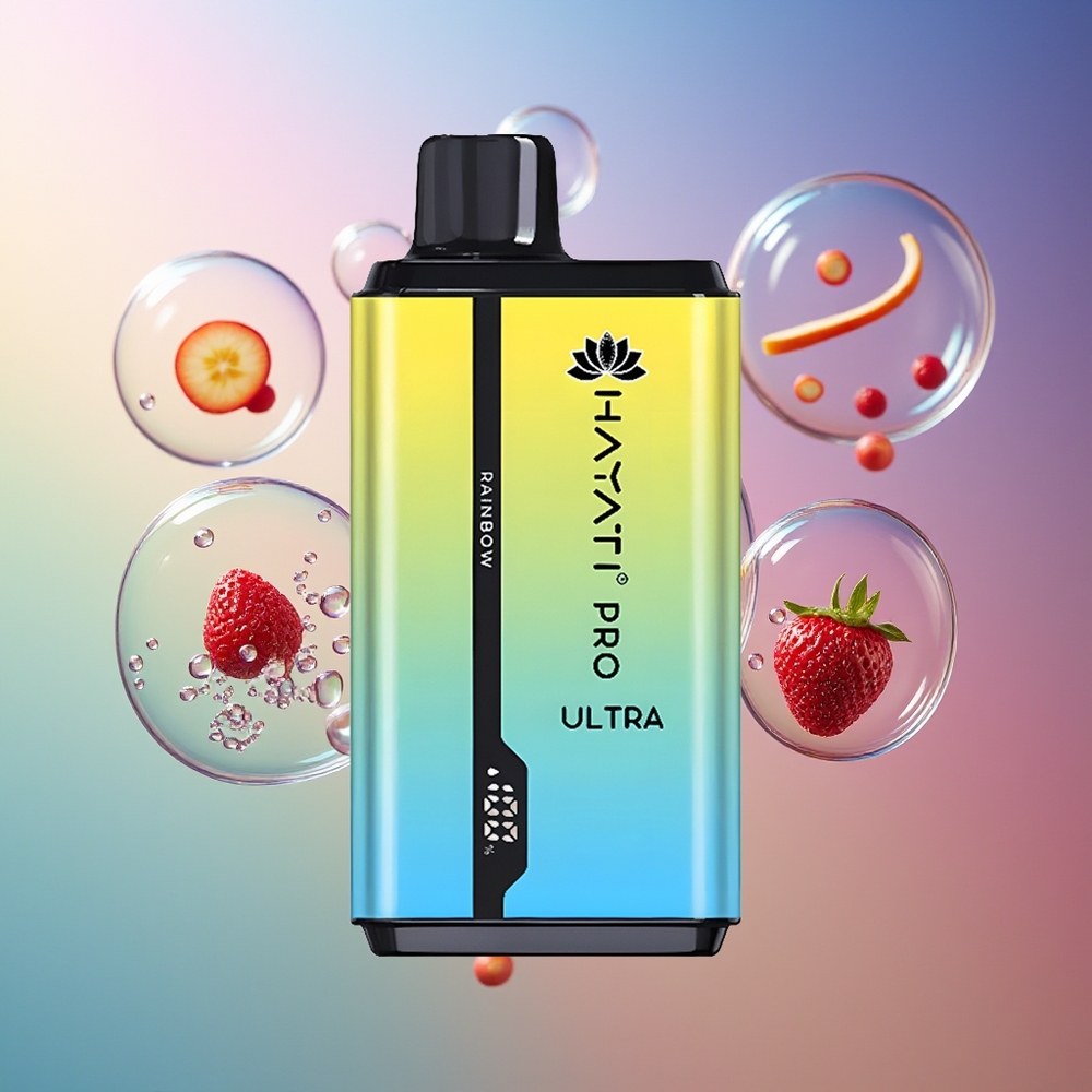 Hayati Pro Ultra 15000 Puffów Tęcza Pojemność Płynu: 2 12ml