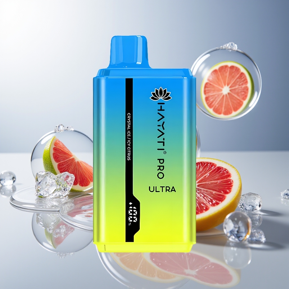 Hayati Pro Ultra 15000 Puffs 2 12ml Kryształowy Lód Cytrusowy