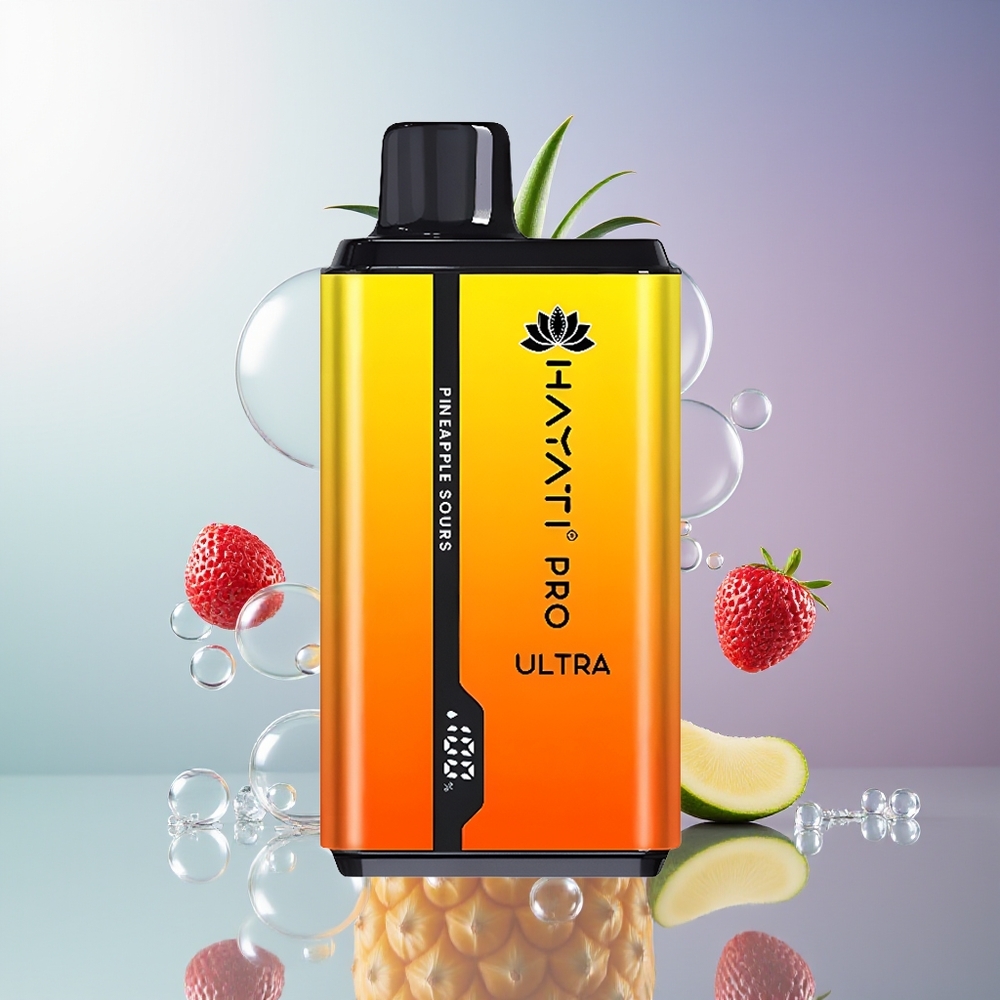 Hayati Pro Ultra 15000 Puffs 850mAh Ananas-Kwaśne