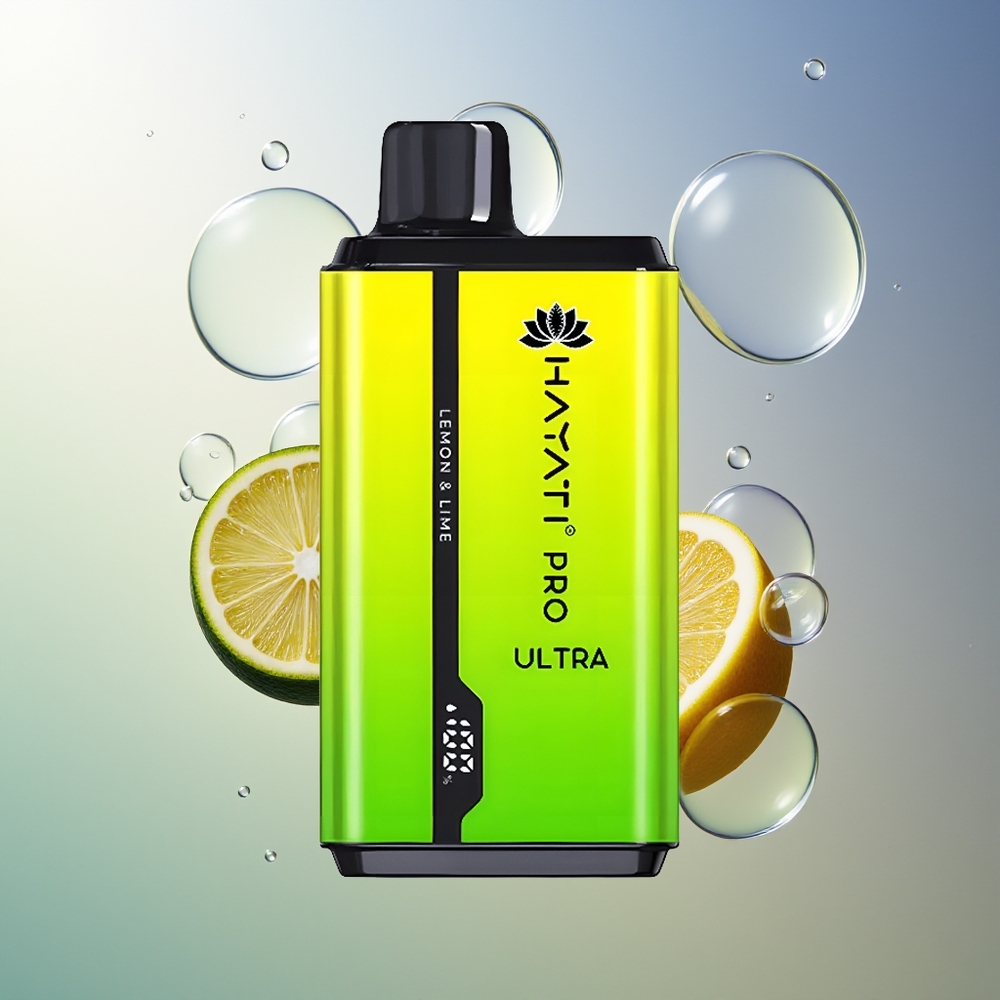 Hayati Pro Ultra 15000 Puffs 850mAh Cytryna & Limonka