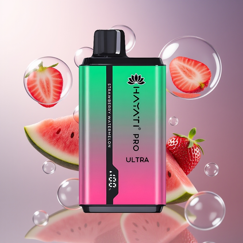 Hayati Pro Ultra 15000 Puffs 850mAh Truskawka Arbuz
