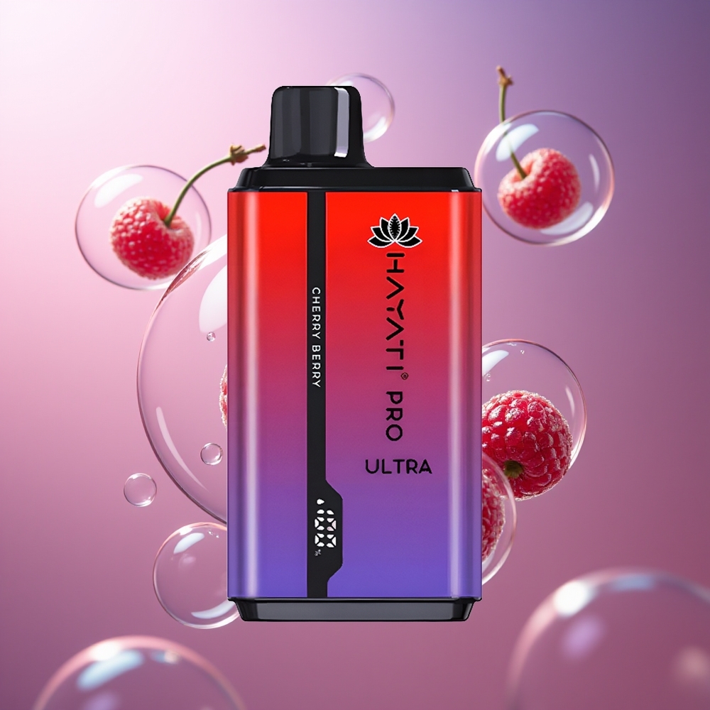 Hayati Pro Ultra 15000 Puffs Wiśnia Jagoda