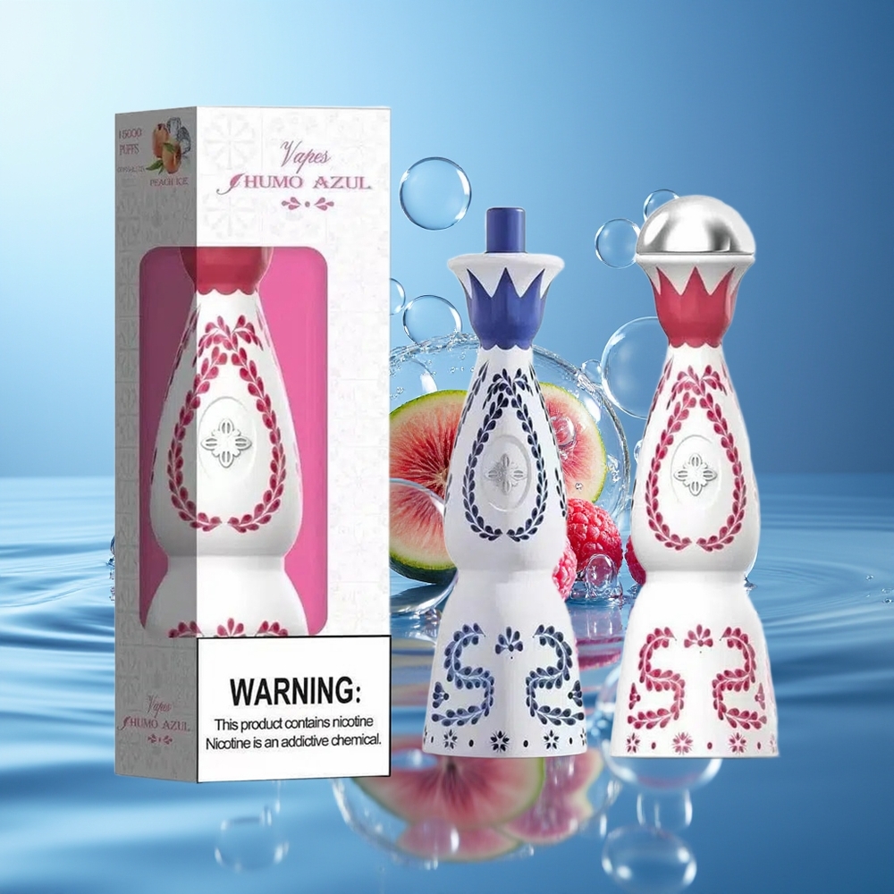HUMO Azul 15000 Puffs Błękitny Niedźwiedź Malina z 5% Nikotyny
