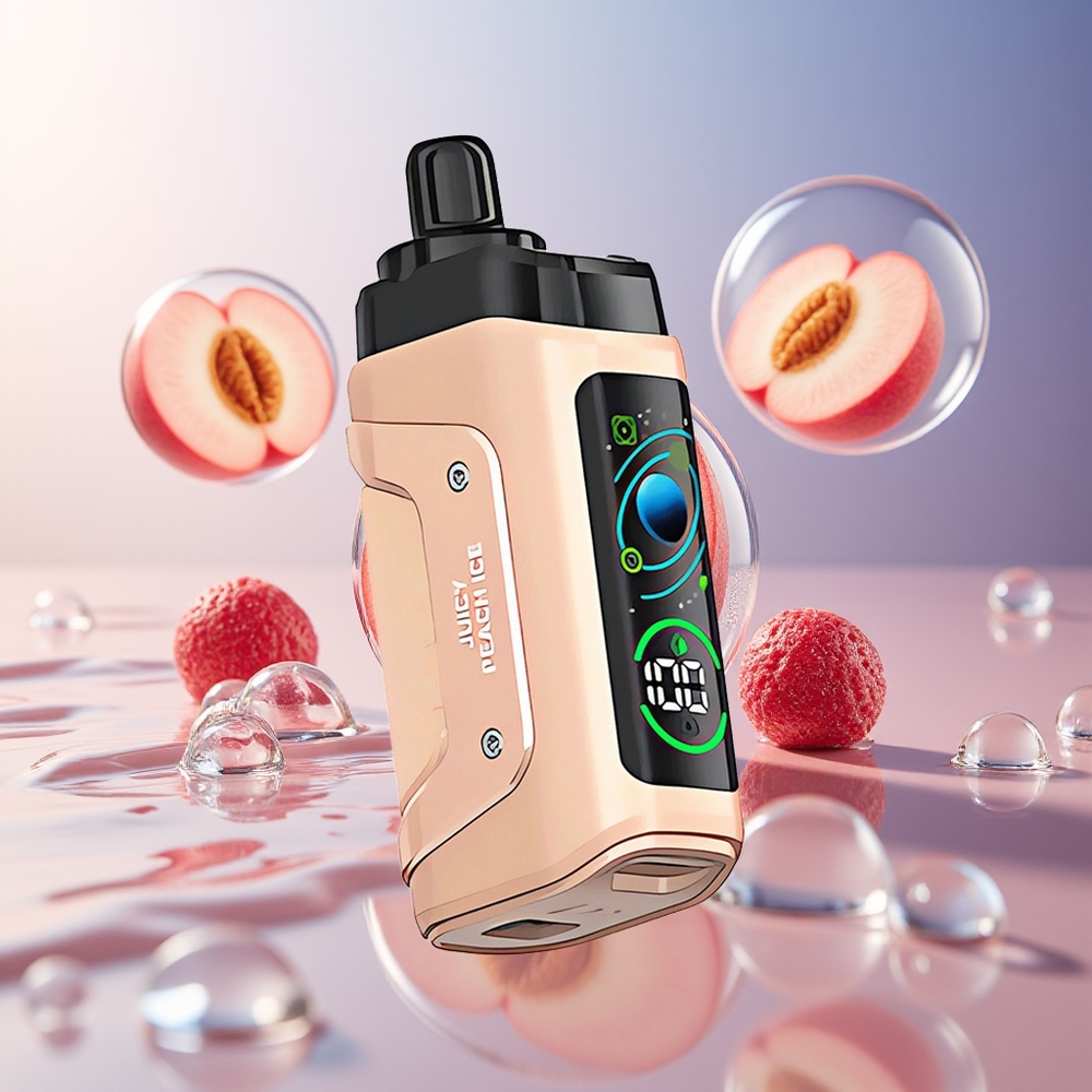 Razz Bar 45000 Puffs 1.0 Ohm Soczysta Brzoskwiniowa Mroźna
