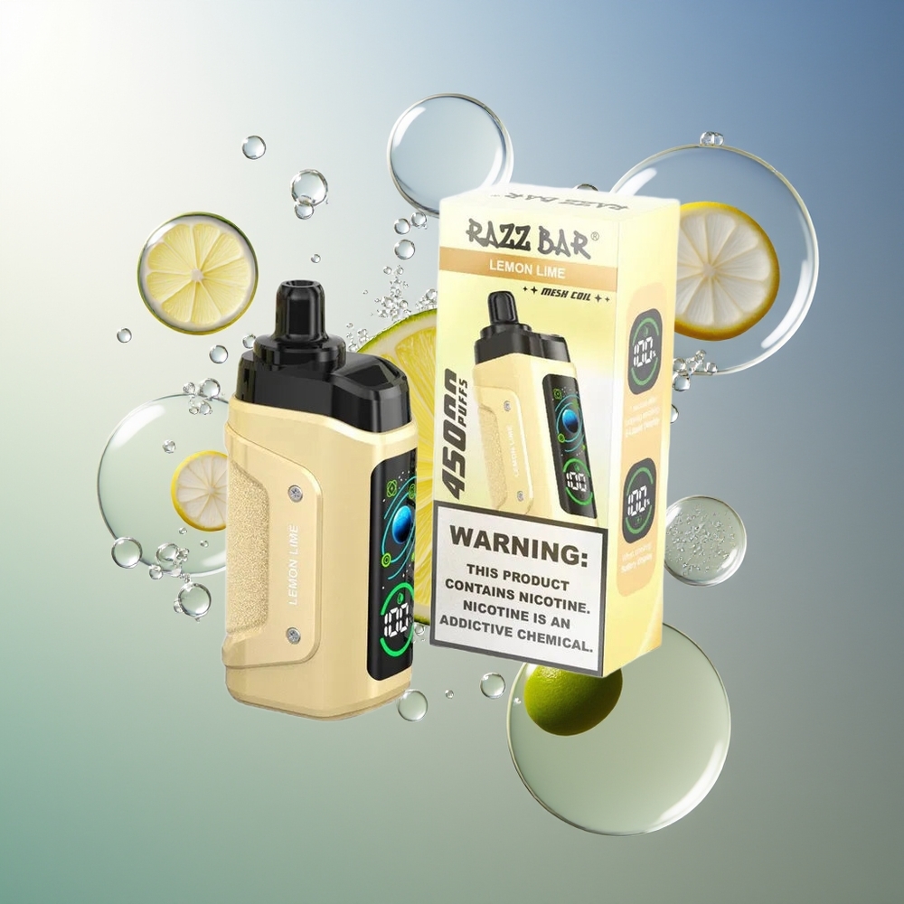 Razz Bar 45000 Puffs Cytrusowa Limonka z Regulacją Powietrza