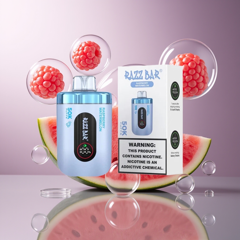 Razz Bar 50K Malina Arbuz 1.0 Ohm Mesh