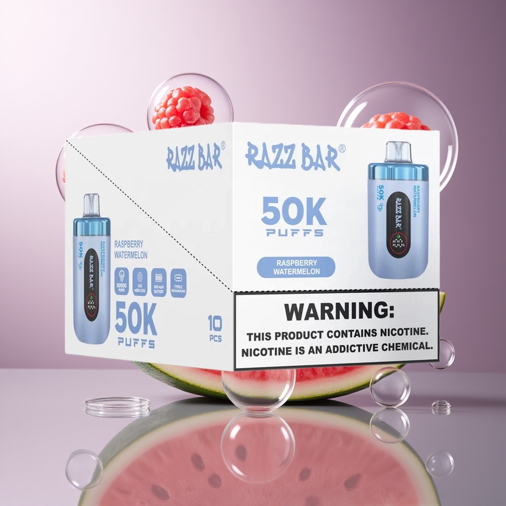 Razz Bar 50K Malina Arbuz 1.0 Ohm Mesh