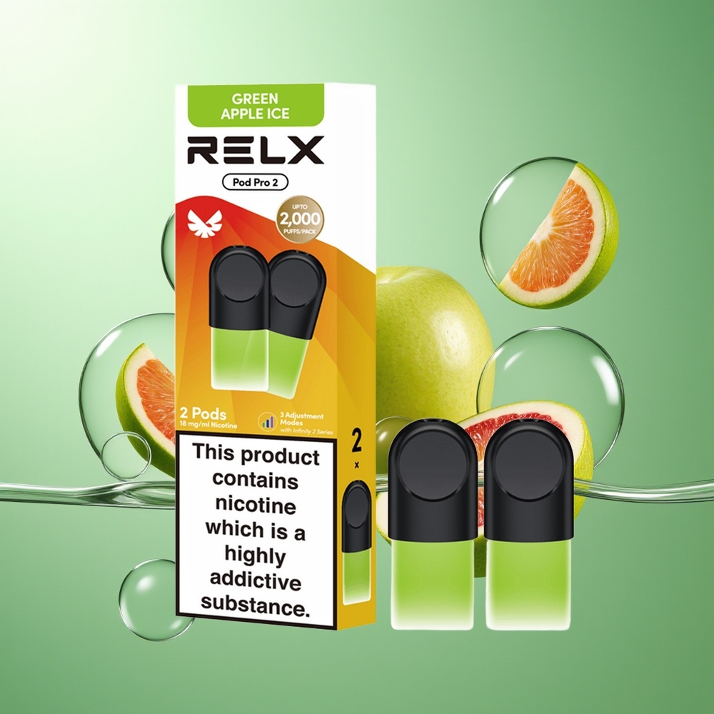 Relx Pod Pro 2 1.9ml Zielone Jabłko Lód