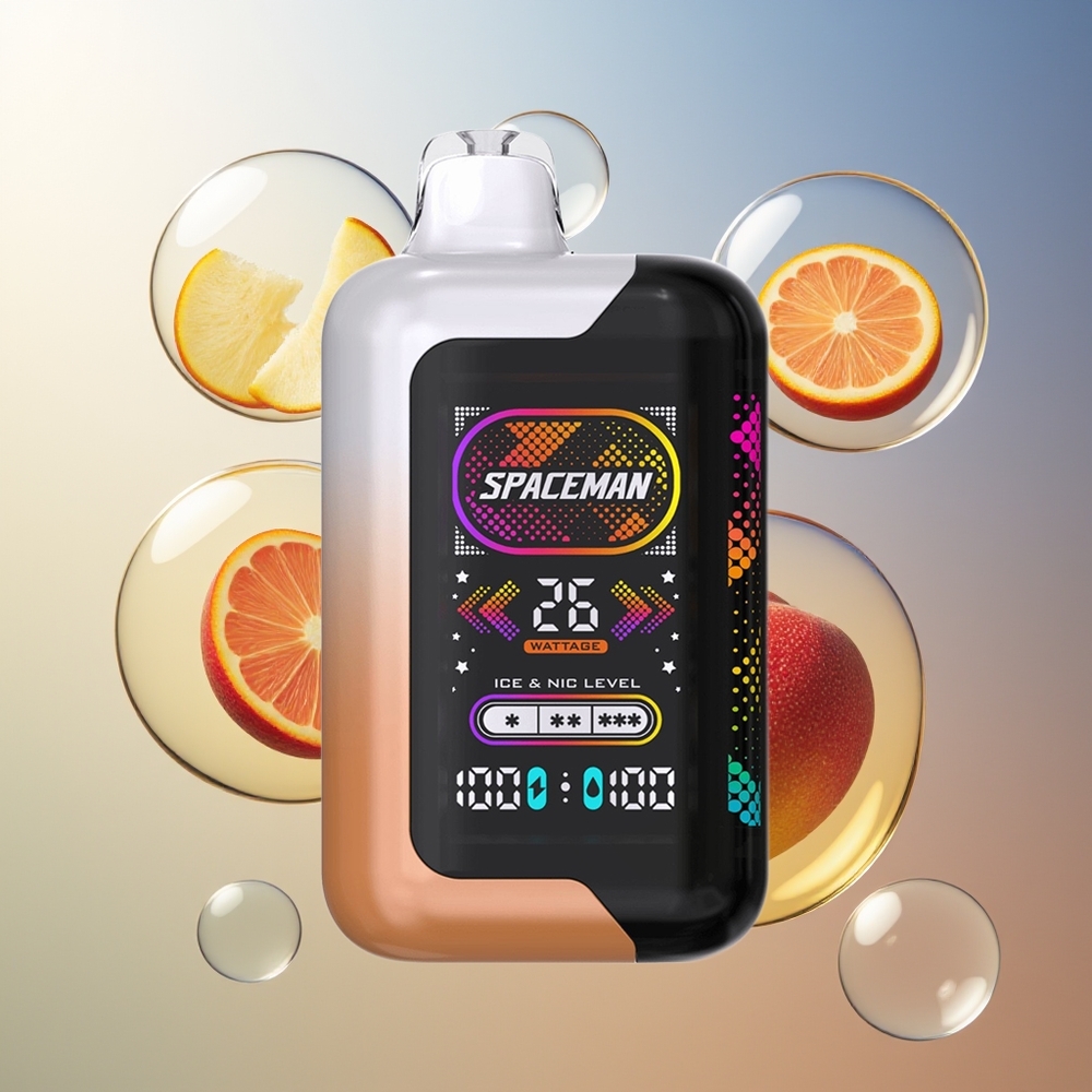 SMOK SPACEMAN SP40000 20ml Jednorazowy Vape Kwaśne Mango Miód