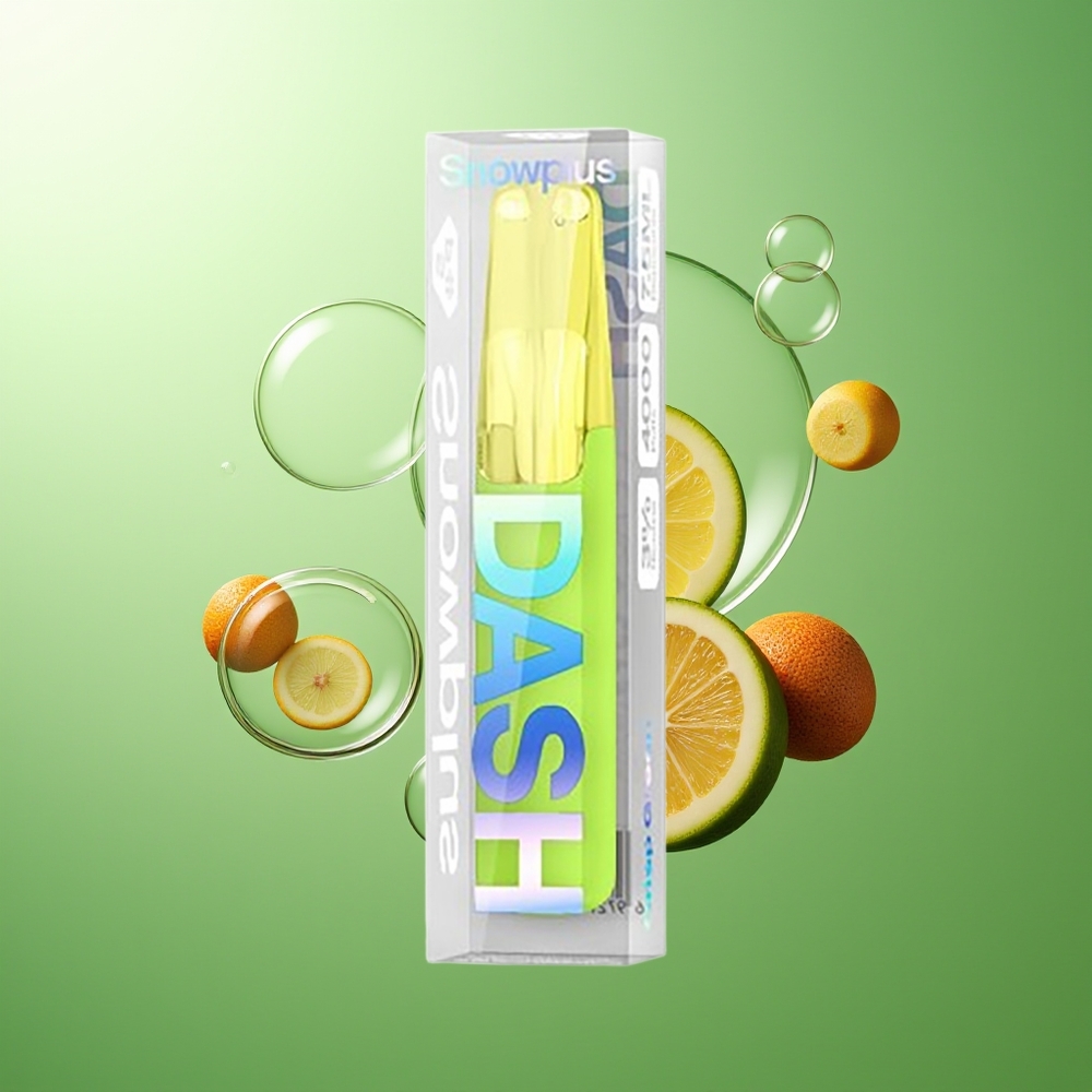 Snowplus Dash 4000 Puffs 7,5 ml Chrupiąca Zielona