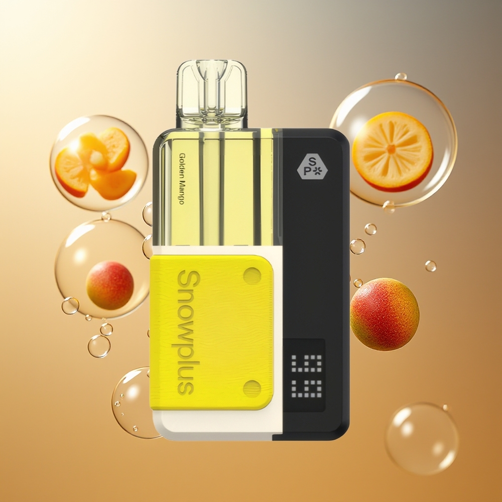 Snowplus Swift 15000 Puffs Dual Mesh Złote Mango 2+10ml 1000mAh