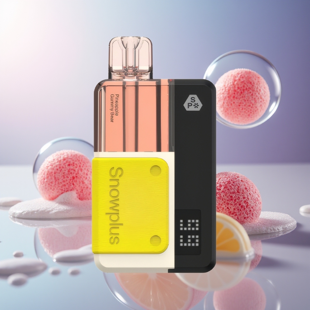 Snowplus Swift 15000 Puffs Pod Kit Ananasowy Miś Żelowy z Baterią 1000mAh i Zestawem 2+10ml