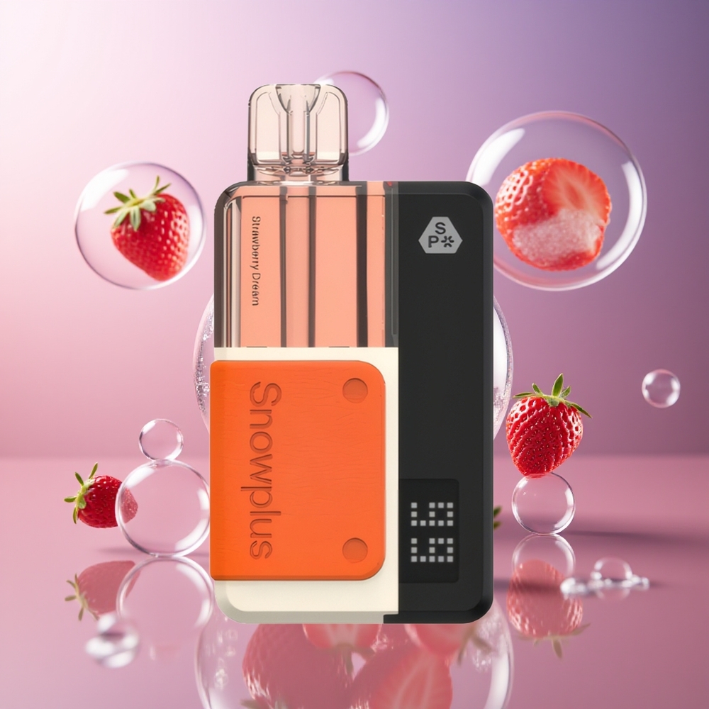 Snowplus Swift 15000 Puffs Pod Kit Marzenie Truskawkowe z Baterią 1000 mAh i Zestawem 2+10 ml