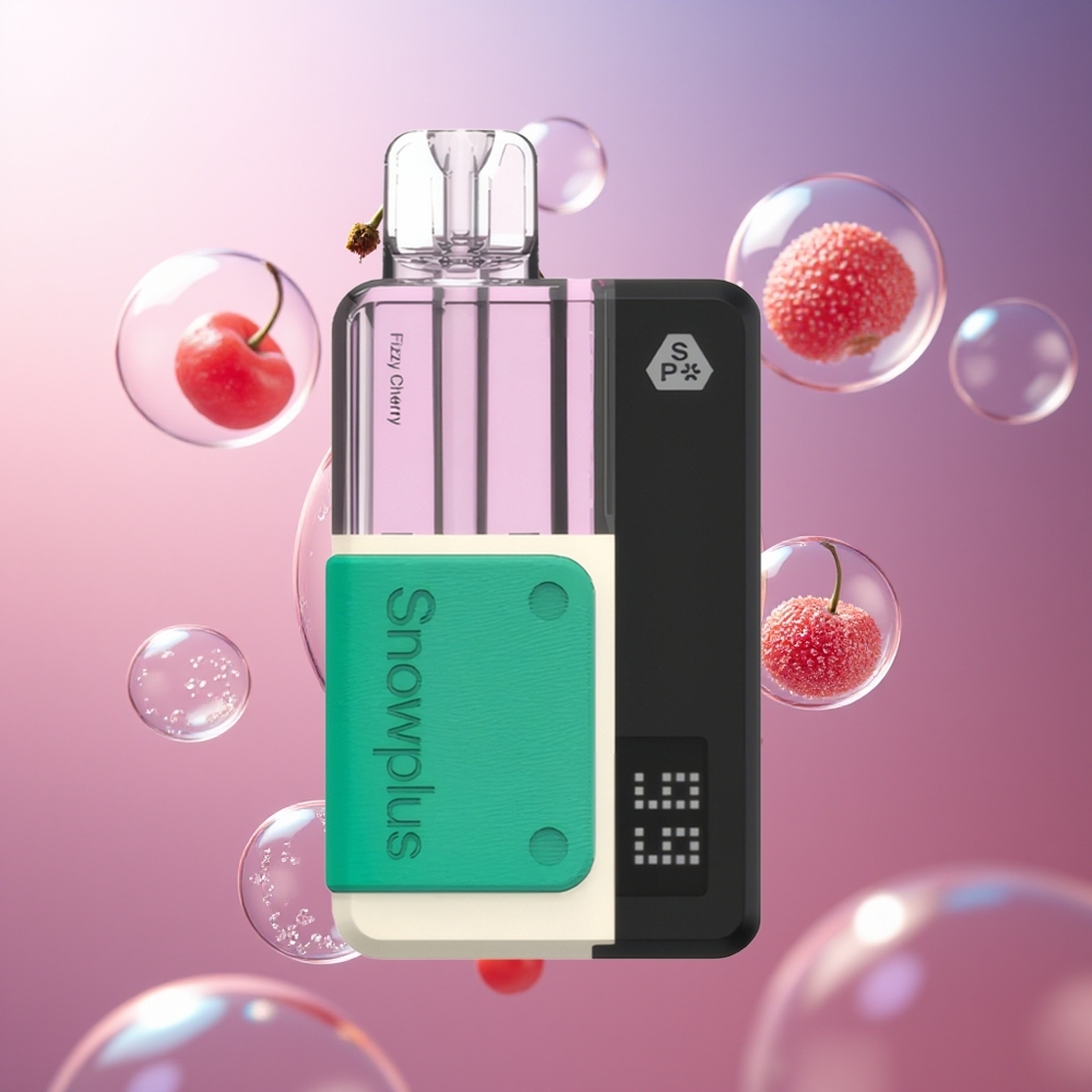 Snowplus Swift 15000 Puffs Pod Kit Musująca Wiśnia z Akumulatorem 1000mAh i Wymiennym Zestawem 2+10ml