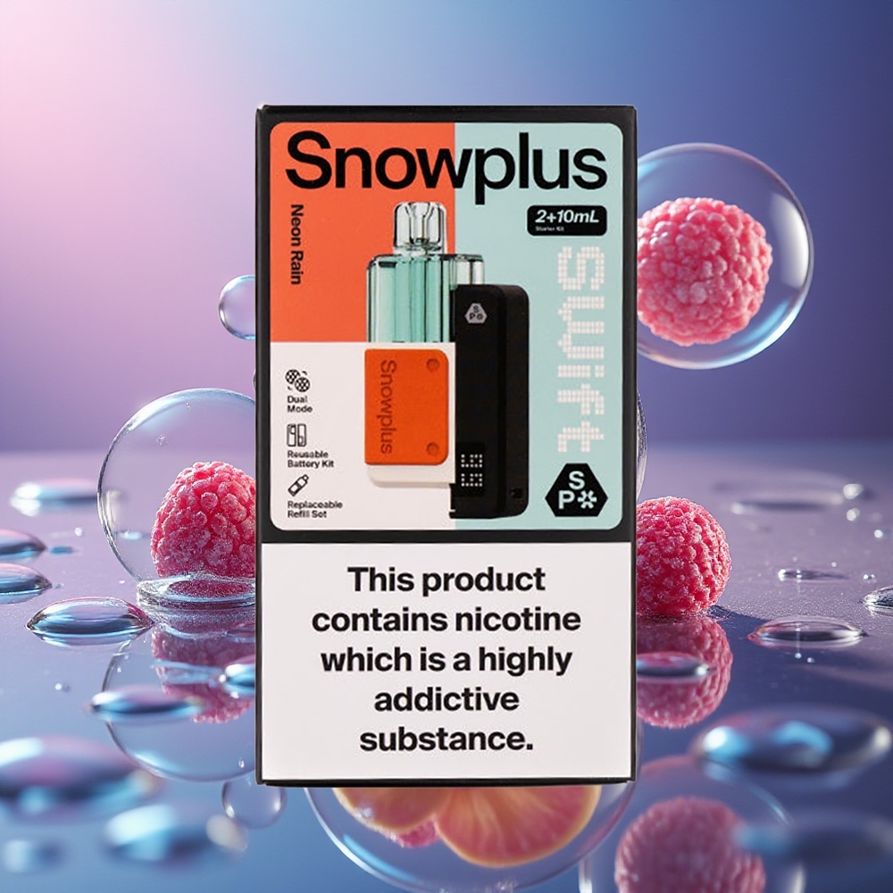 Snowplus Swift 5000 Płetwa Neonowa Deszcz Dual Mesh