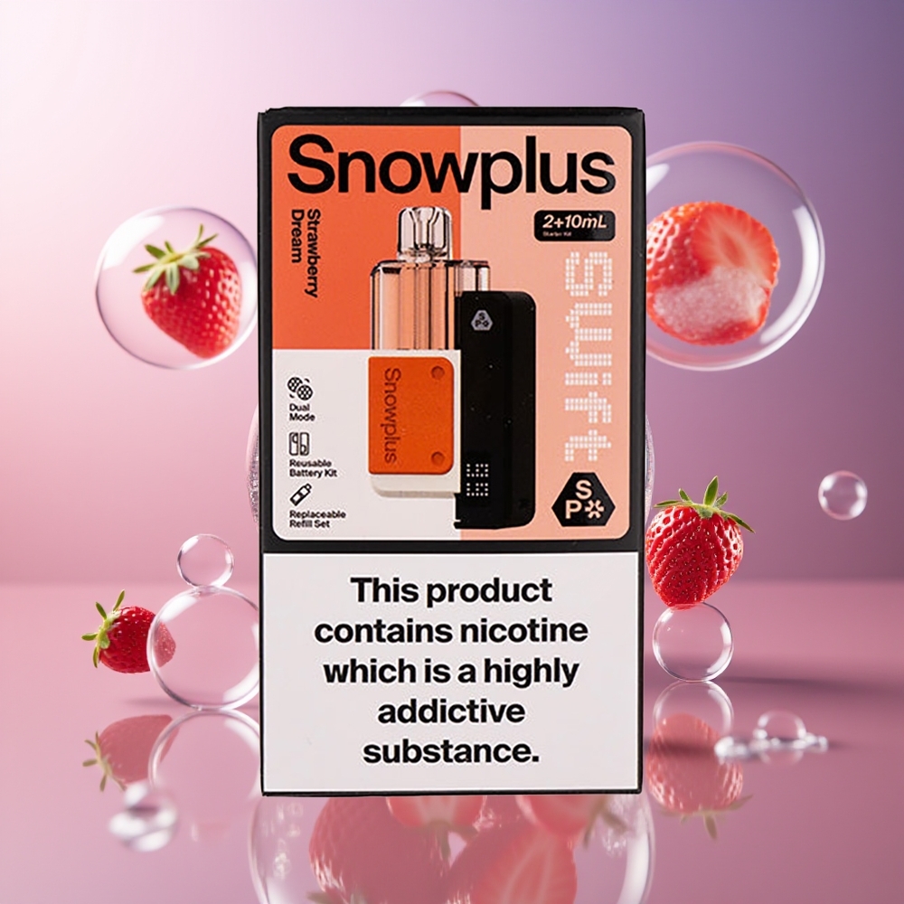 Snowplus Swift 5000 Puffs 1000 mAh Truskawkowe Marzenie