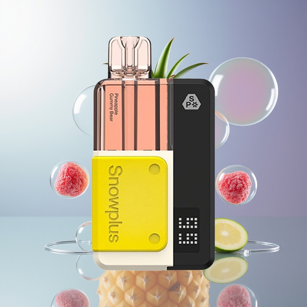Snowplus Swift 5000 Puffs Pod Podwójna Siatka Ananasowy Żelkowy Miś