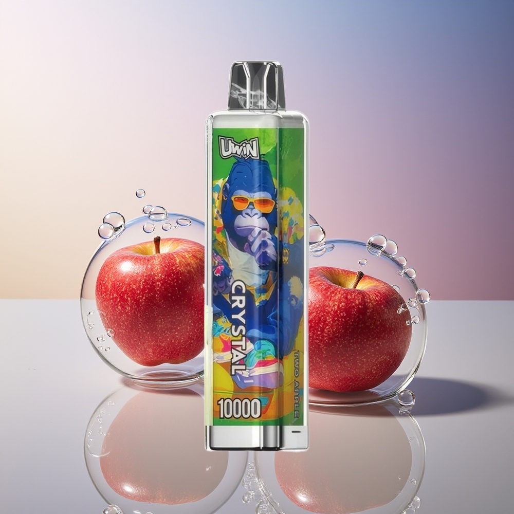 Uwin Crystal 10000 Puffs Dwa Jabłka RGB