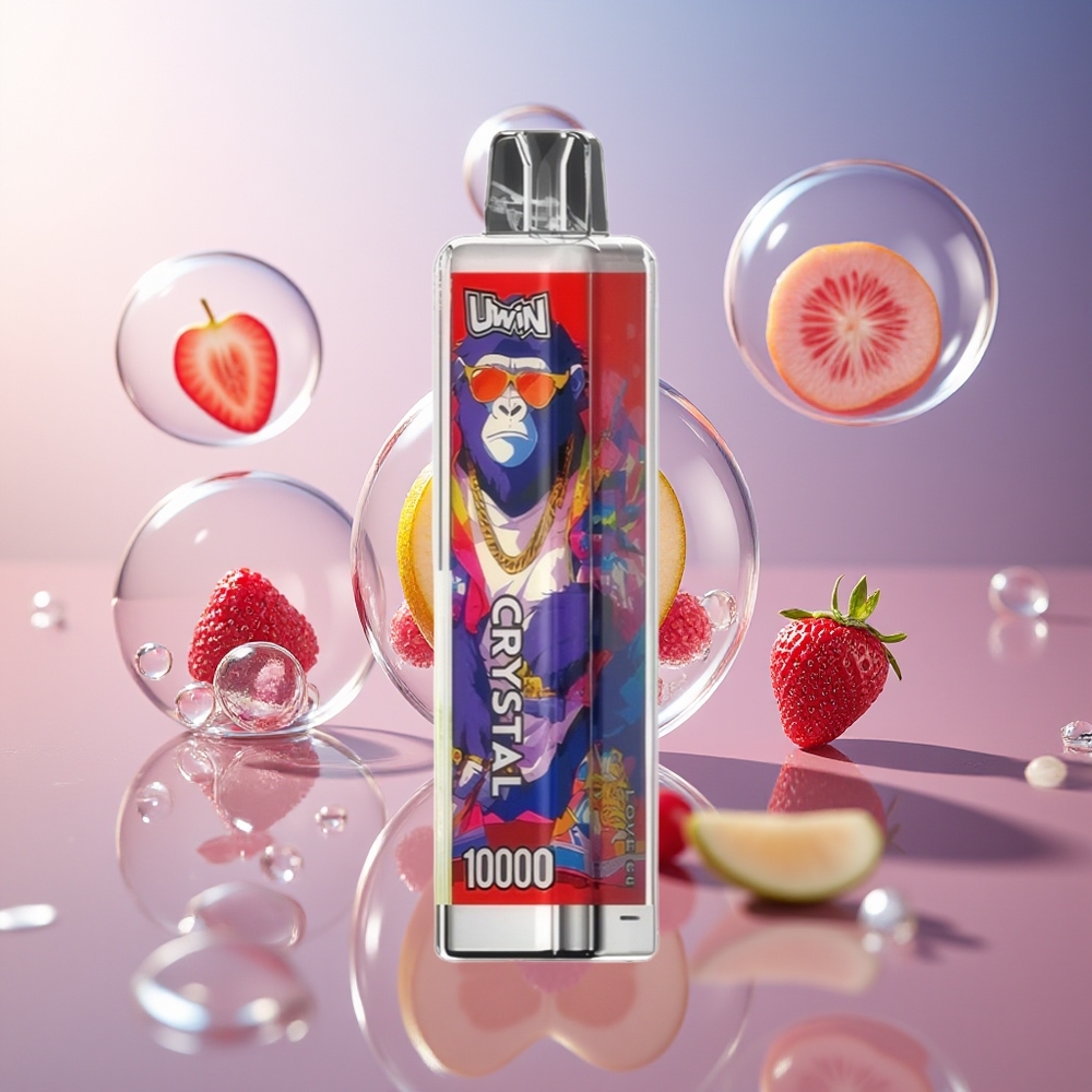 Uwin Crystal 10000 Puffs RGB Love 66