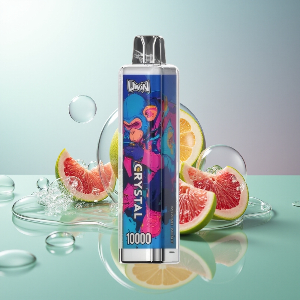 Uwin Crystal 10000 Puffs RGB Miami Mięta