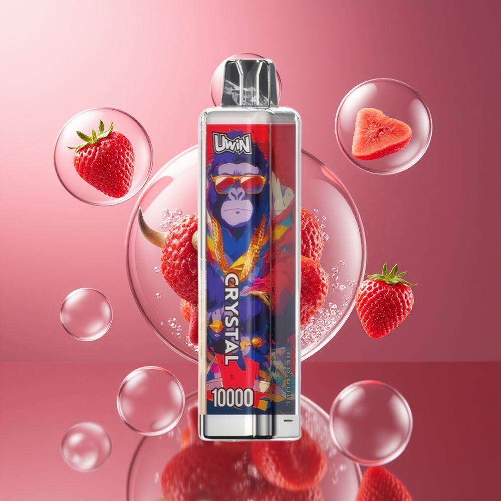 Uwin Crystal 10000 Puffs RGB Światła Red Bull