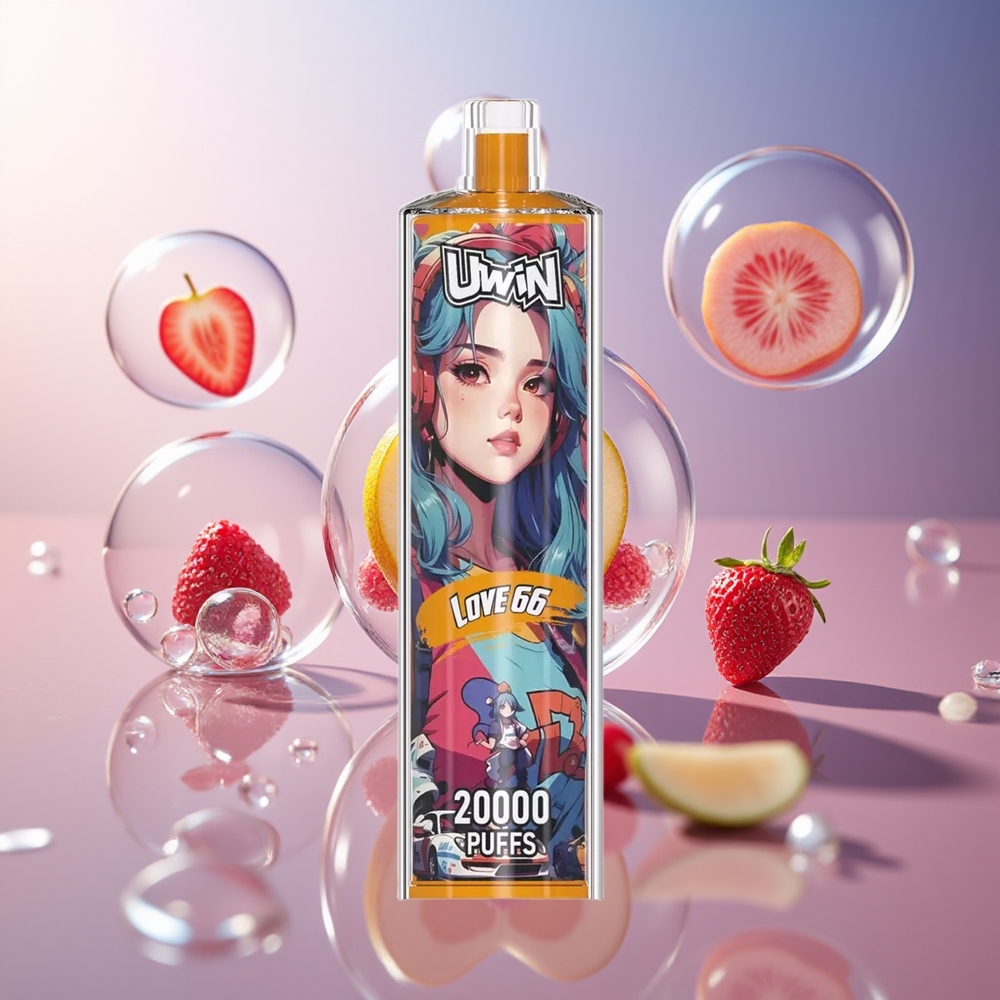 Uwin Shisha Hookah Crystal 20000 Zaciągnięć Love 66 Typ-C