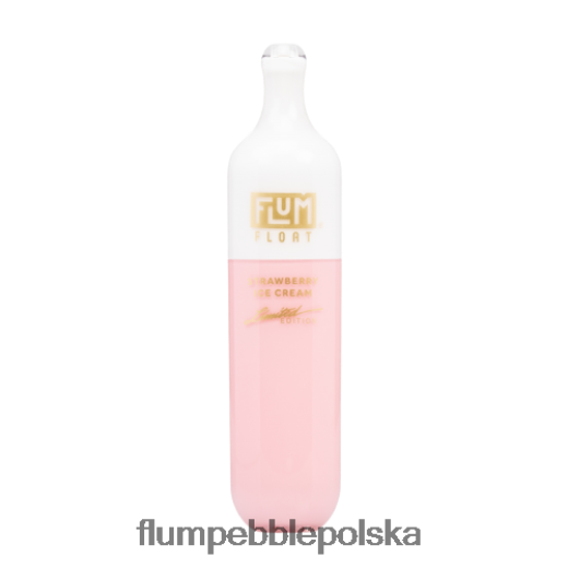 FLUM FLOAT 3000 zaciągnięć lody truskawkowe Flum Pebble Flavors JHT8V74